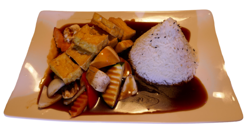 Tofu Sukiyaki (leicht scharf)